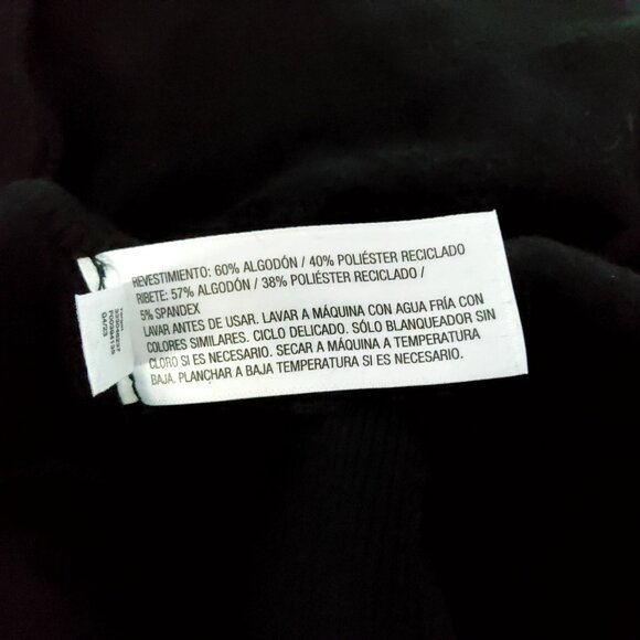 Art Class Black Front zipper closure Hooded Sweatshirt Medium By Art Class - Picture 5 of 7